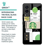Coffee Latte Glass Case for Vivo V21e
