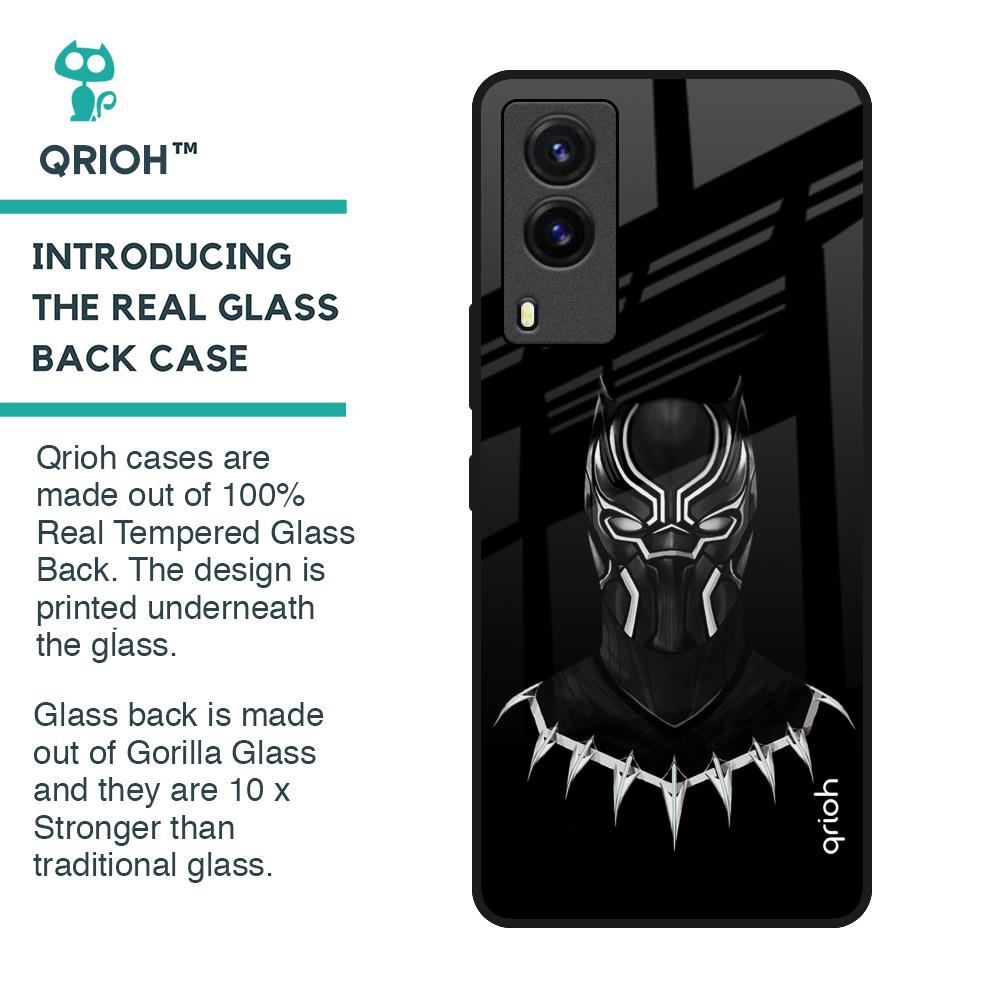 Dark Superhero Glass Case for Vivo V21e