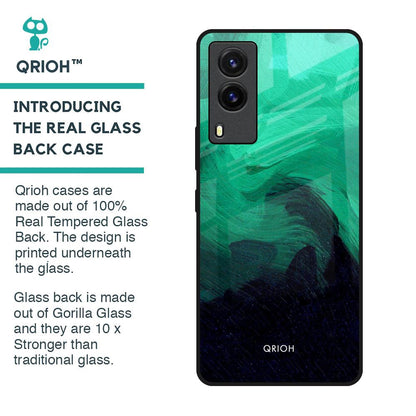 Scarlet Amber Glass Case for Vivo V21e