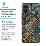 Retro Art Glass Case for Vivo V21e