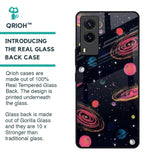 Galaxy In Dream Glass Case For Vivo V21e