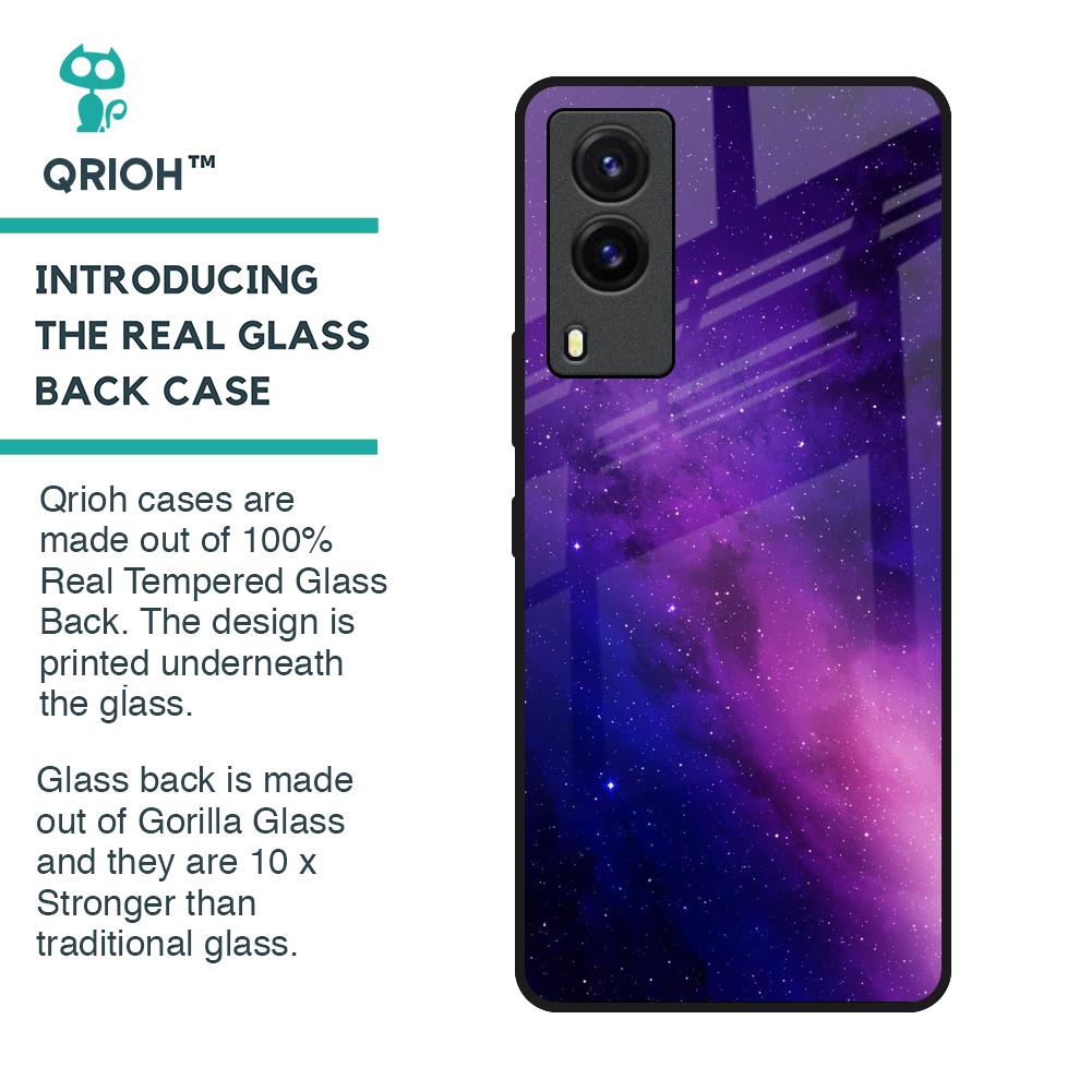 Stars Life Glass Case For Vivo V21e