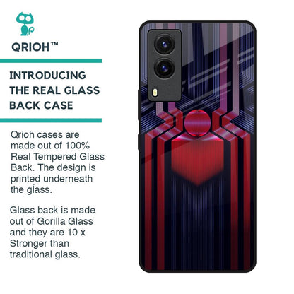 Super Art Logo Glass Case For Vivo V21e