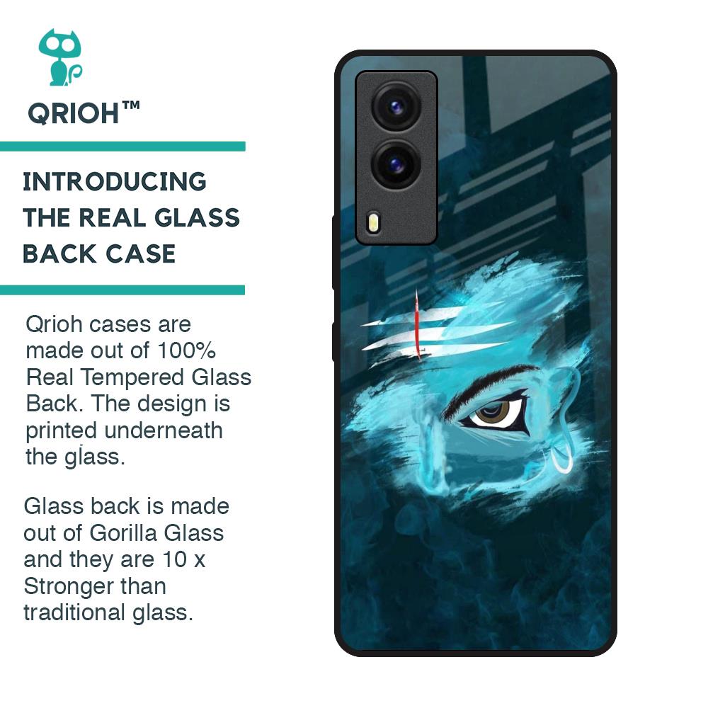 Power Of Trinetra Glass Case For Vivo V21e