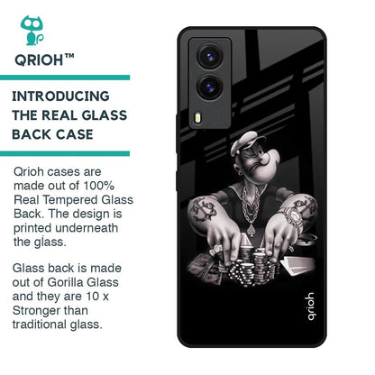 Gambling Problem Glass Case For Vivo V21e