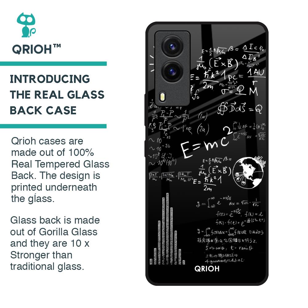 Funny Math Glass Case for Vivo V21e