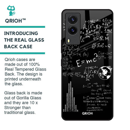 Funny Math Glass Case for Vivo V21e