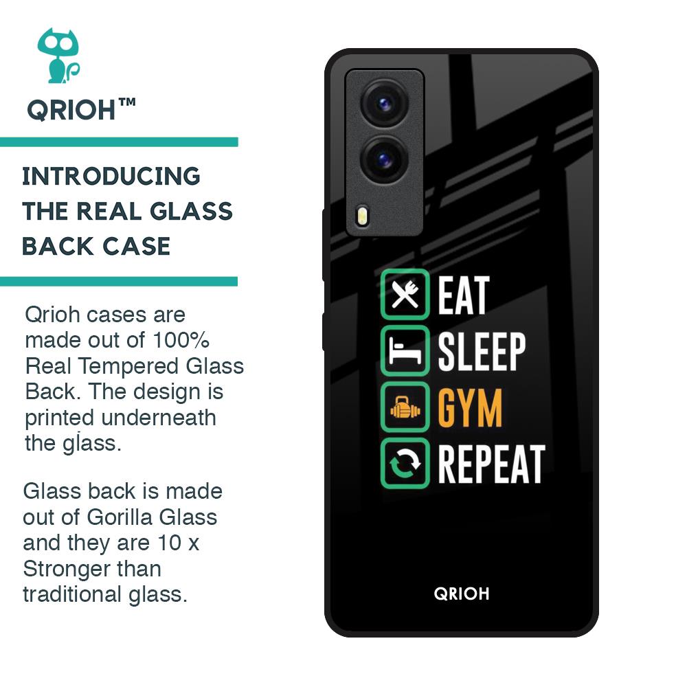 Daily Routine Glass Case for Vivo V21e