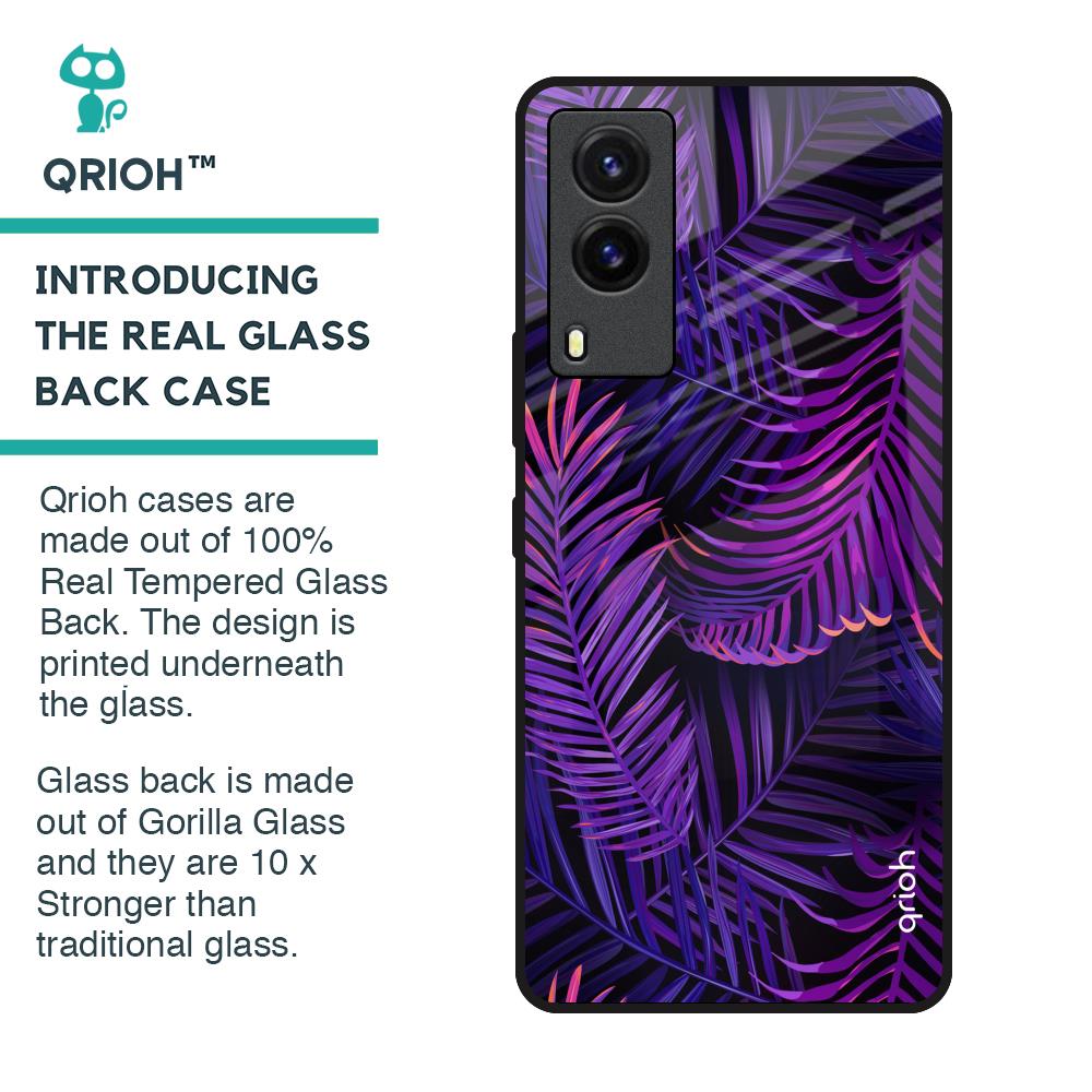 Plush Nature Glass Case for Vivo V21e