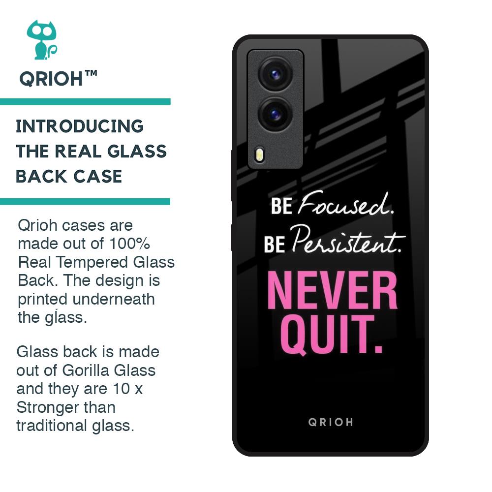 Be Focused Glass Case for Vivo V21e