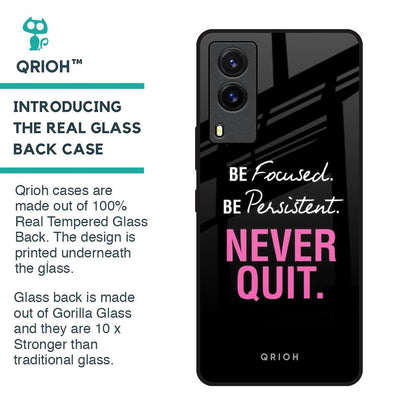 Be Focused Glass Case for Vivo V21e