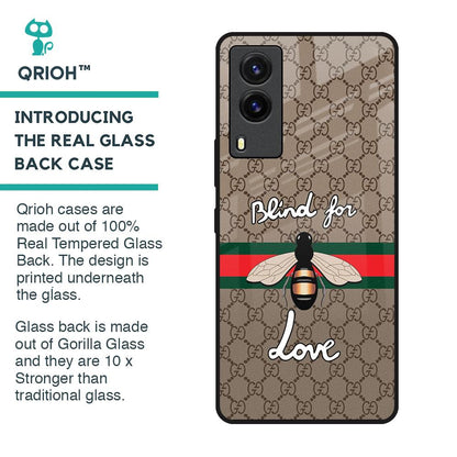Blind For Love Glass Case for Vivo V21e