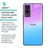 Unicorn Pattern Glass Case for Vivo V21e