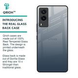 Smokey Grey Color Glass Case For Vivo V21e