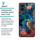 Colored Storm Glass Case for Vivo V21e
