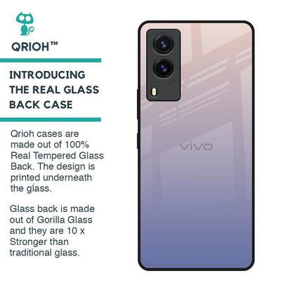 Rose Hue Glass Case for Vivo V21e