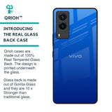 Egyptian Blue Glass Case for Vivo V21e