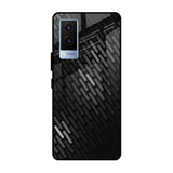 Dark Abstract Pattern Vivo V21e Glass Cases & Covers Online
