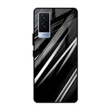 Black & Grey Gradient Vivo V21e Glass Cases & Covers Online