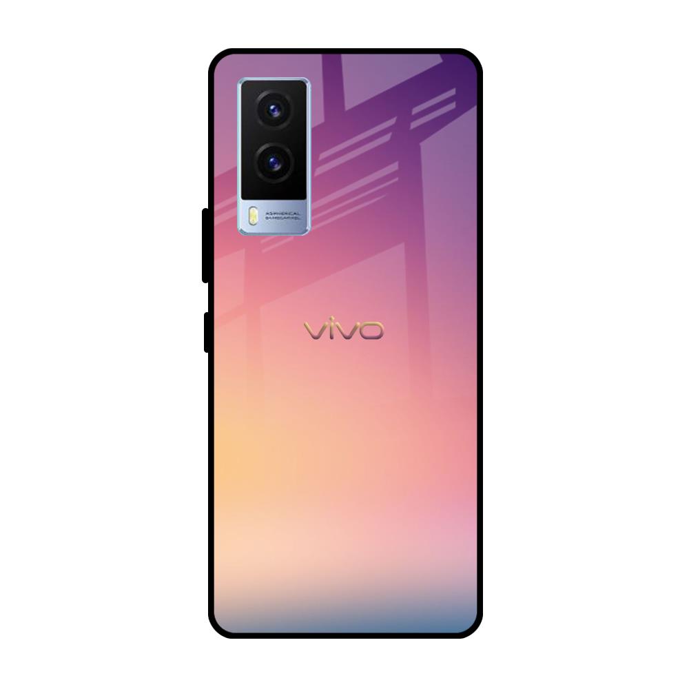Lavender Purple Vivo V21e Glass Cases & Covers Online