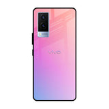 Dusky Iris Vivo V21e Glass Cases & Covers Online