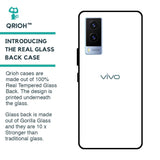 Arctic White Glass Case for Vivo V21e