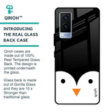 Cute Penguin Glass Case for Vivo V21e