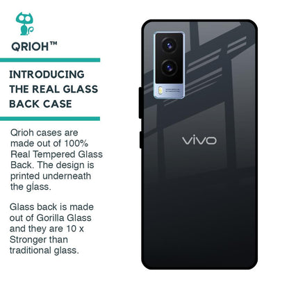 Stone Grey Glass Case For Vivo V21e