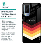 Abstract Arrow Pattern Glass Case For Vivo V21e