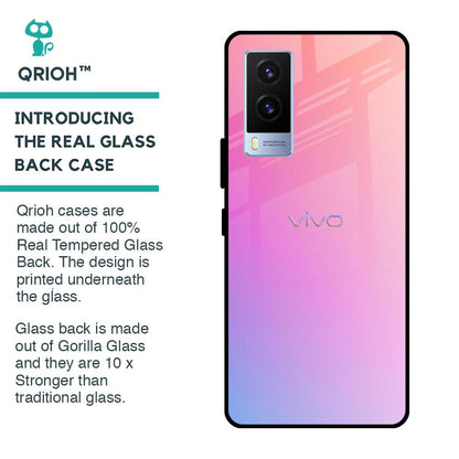 Dusky Iris Glass case for Vivo V21e