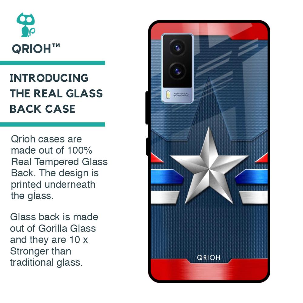 Brave Hero Glass Case for Vivo V21e