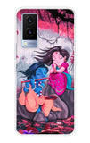 Radha Krishna Art Vivo V21e Back Cover