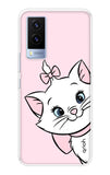 Cute Kitty Vivo V21e Back Cover