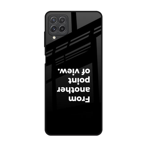 Motivation Samsung Galaxy A22 Glass Back Cover Online