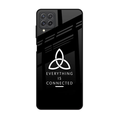 Everything Is Connected Samsung Galaxy A22 Glass Back Cover Online