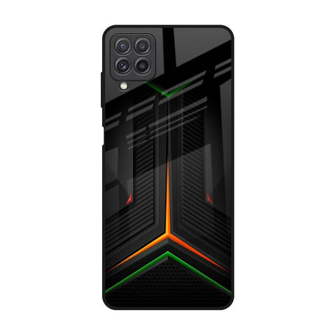 Modern Ultra Chevron Samsung Galaxy A22 Glass Back Cover Online