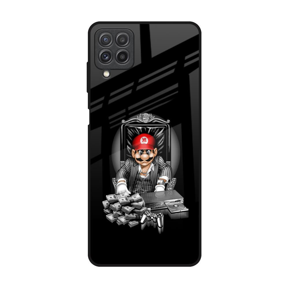 Dark Secret Samsung Galaxy A22 Glass Back Cover Online