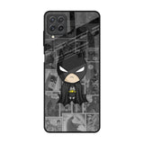 Cartoon Art Samsung Galaxy A22 Glass Back Cover Online