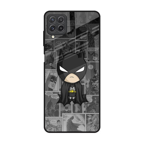 Cartoon Art Samsung Galaxy A22 Glass Back Cover Online