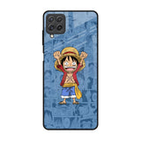 Chubby Anime Samsung Galaxy A22 Glass Back Cover Online