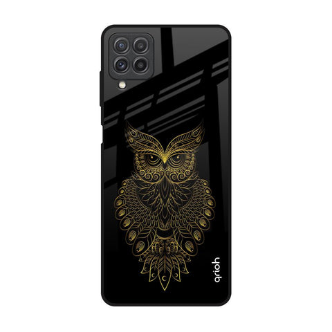 Golden Owl Samsung Galaxy A22 Glass Back Cover Online