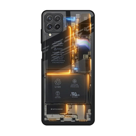 Glow Up Skeleton Samsung Galaxy A22 Glass Back Cover Online