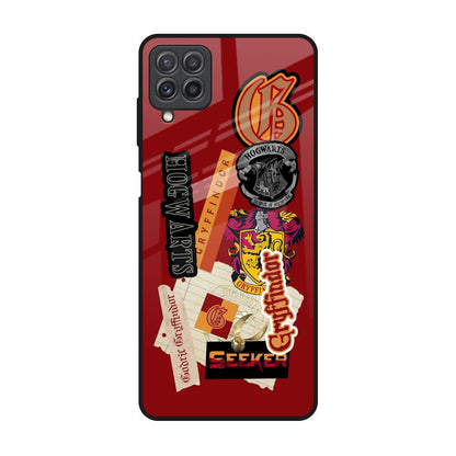 Gryffindor Samsung Galaxy A22 Glass Back Cover Online