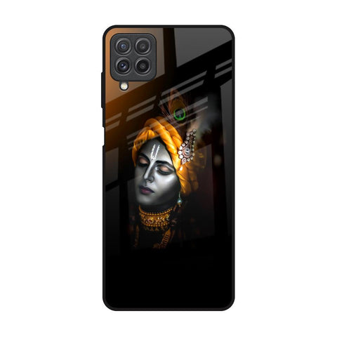 Ombre Krishna Samsung Galaxy A22 Glass Back Cover Online