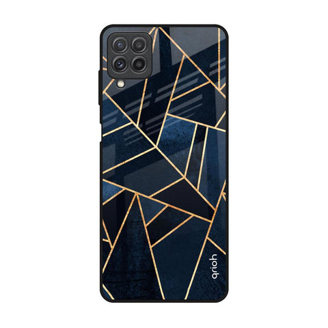 Abstract Tiles Samsung Galaxy A22 Glass Back Cover Online