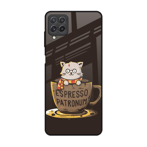 Tea With Kitty Samsung Galaxy A22 Glass Back Cover Online
