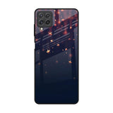 Falling Stars Samsung Galaxy A22 Glass Back Cover Online