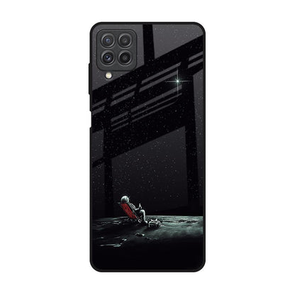 Relaxation Mode On Samsung Galaxy A22 Glass Back Cover Online