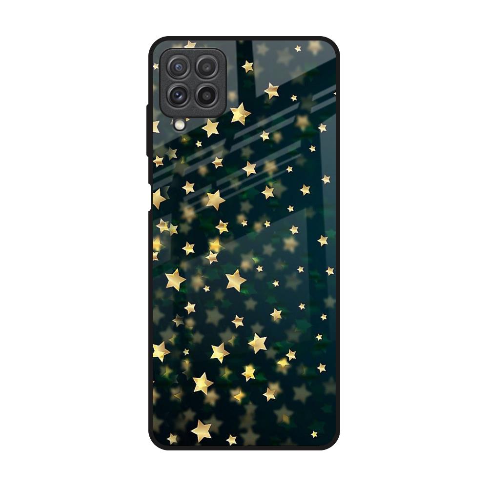 Dazzling Stars Samsung Galaxy A22 Glass Back Cover Online