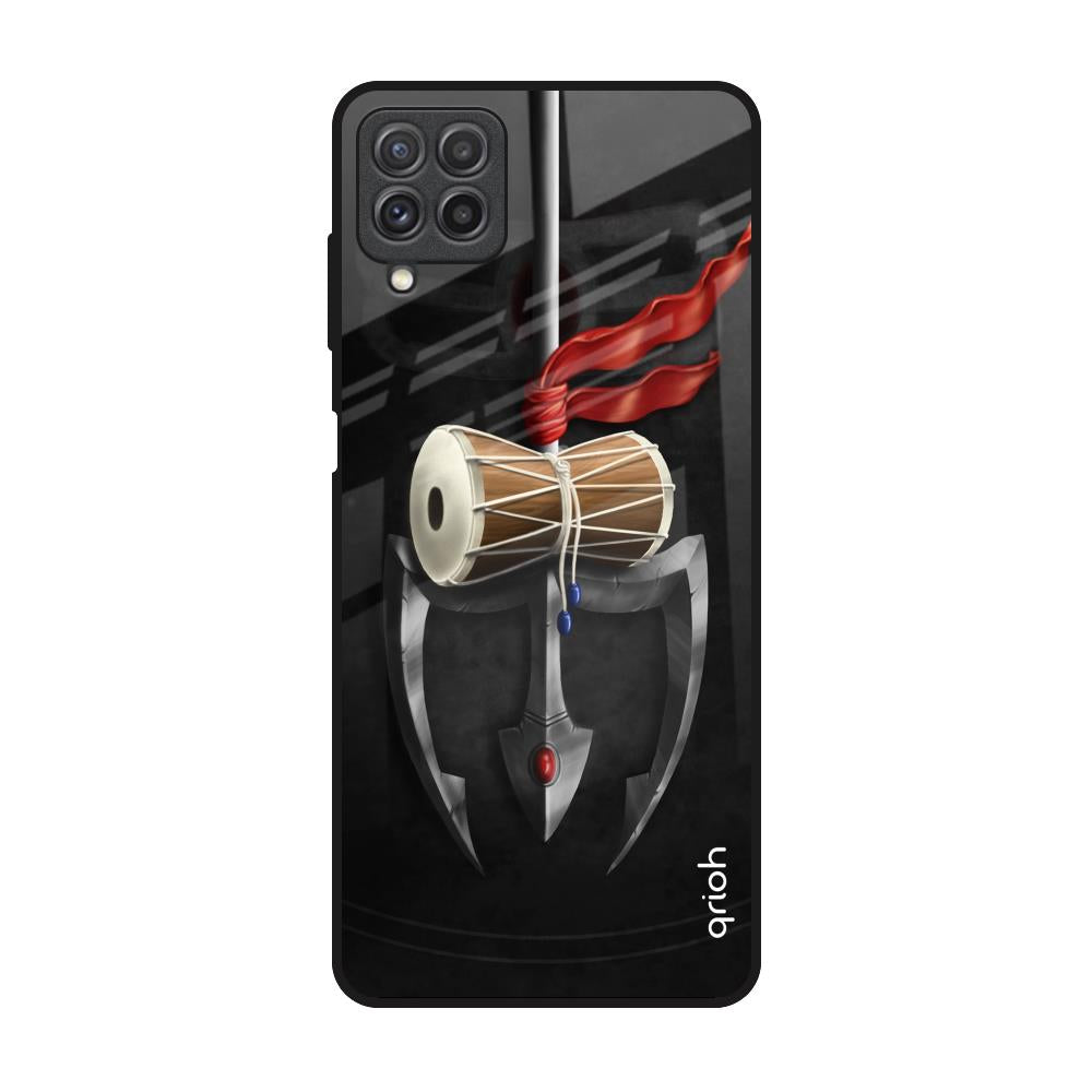 Power Of Lord Samsung Galaxy A22 Glass Back Cover Online